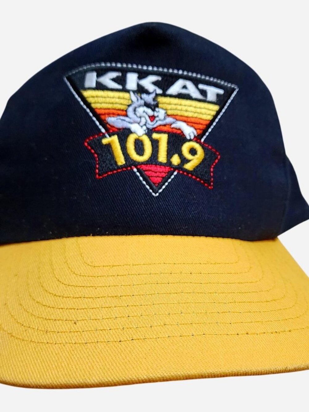Vintage KC 101.9 KKAT country radio  snapback hat